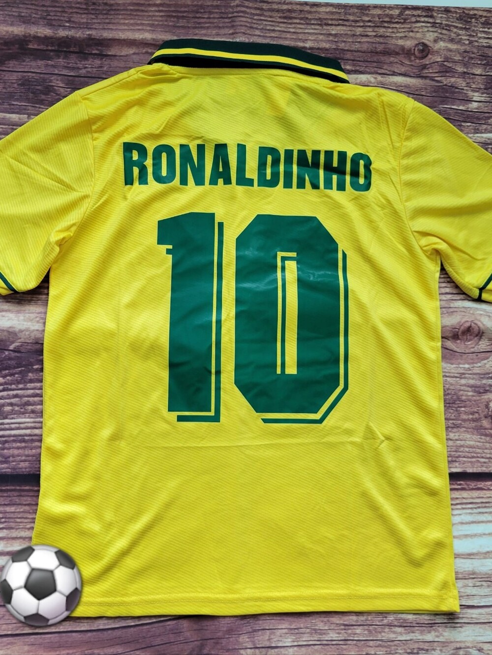 Brazil Men's Soccer Retro Jersey